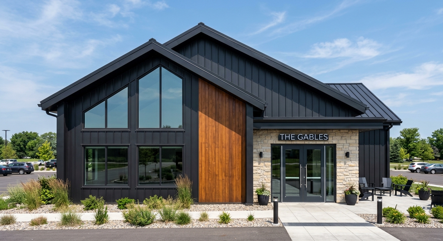 Modern Venue Exterior & Facade