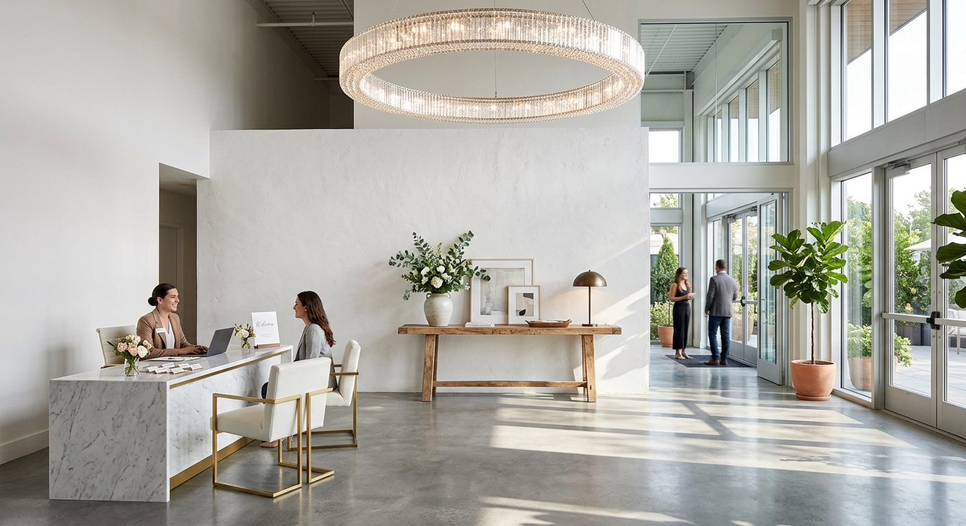 Indoor Foyer Welcome Area